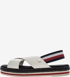 Кожаные босоножки на резинке Tommy Hilfiger