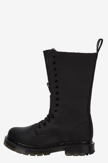 Утепленные ботинки на молнии и шнуровке Dr. Martens