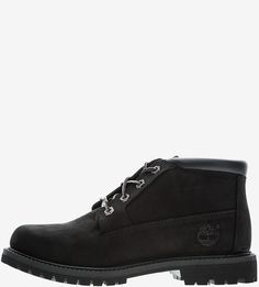 Черные демисезонные ботинки из нубука Nellie Timberland