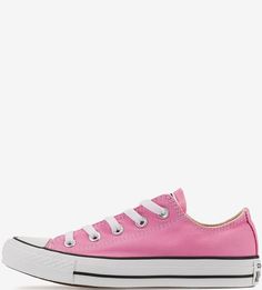 Розовые текстильные кеды Converse