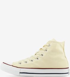 Высокие кеды молочного цвета Converse