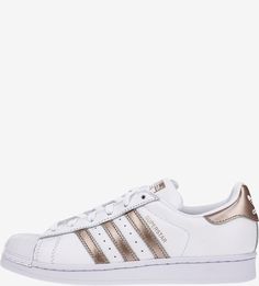 Белые кожаные кеды Superstar W Adidas Originals