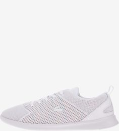 Белые текстильные кеды Avenir Knit Lacoste