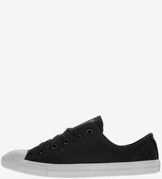 Черные текстильные кеды Converse