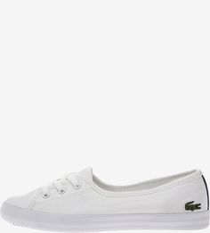 Белые текстильные кеды Ziane Chunky Lacoste