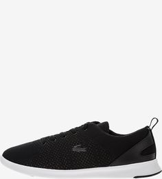 Черные текстильные кеды Avenir Knit Lacoste