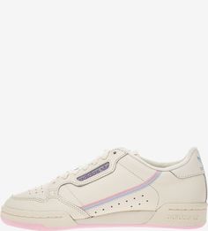 Бежевые кожаные кеды Continental 80 W Adidas Originals