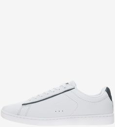 Белые кожаные кеды Carnaby Evo Lacoste