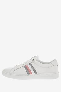 Белые кеды из натуральной кожи Tommy Hilfiger