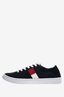 Текстильные кеды синего цвета Tommy Hilfiger