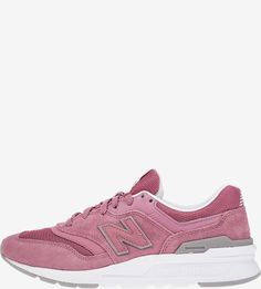 Кроссовки цвета фуксии с текстильными вставками 997 New Balance