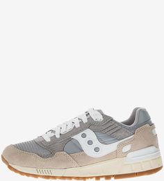 Серые кроссовки из текстиля и замши Shadow 5000 Saucony