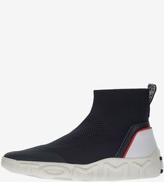 Летние кроссовки синего цвета из текстиля Tommy Hilfiger