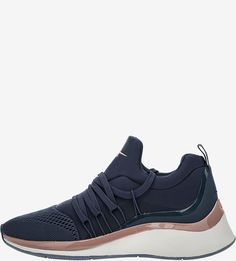 Синие текстильные кроссовки Fashletics by Tamaris