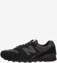 Замшевые кроссовки черного цвета 996 New Balance