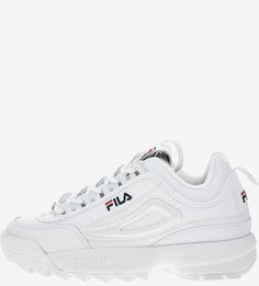 Белые кроссовки Disputor ll 3D Embroider Fila