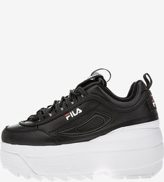 Черные кроссовки Disputor ll Wedge Fila