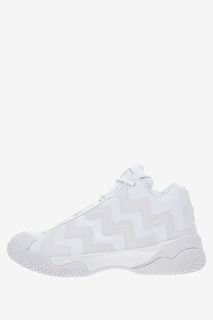 Кожаные кроссовки со светоотражающими нашивками Converse