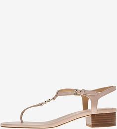 Кожаные сандалии розового цвета Cayla Michael Michael Kors