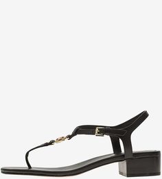 Кожаные сандалии черного цвета Cayla Michael Michael Kors