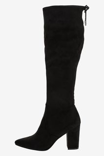 Черные замшевые сапоги Risky Steve Madden