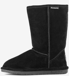 Замшевые однотонные полусапоги Bearpaw
