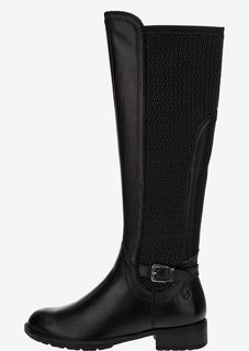 Сапоги черного цвета на молнии Tamaris