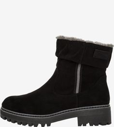 Утепленные полусапоги черного цвета S.Oliver