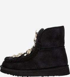 Утепленные полусапоги с декоративной отделкой Tosca Blu Studio