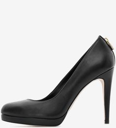 Кожаные туфли с металлическим декором Michael Michael Kors
