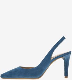 Замшевые туфли синего цвета Lucille Michael Michael Kors