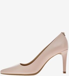 Розовые туфли из глянцевой кожи Dorothy Michael Michael Kors