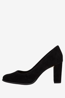 Базовые замшевые туфли на устойчивом каблуке Clarks