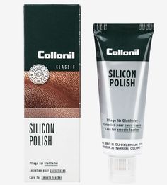 Коричневый крем для чистки и защиты кожи Collonil