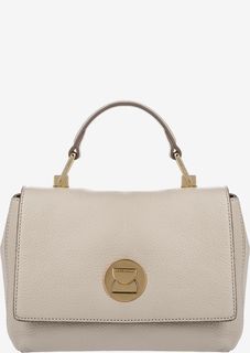 Кожаная сумка с откидным клапаном Liya Coccinelle