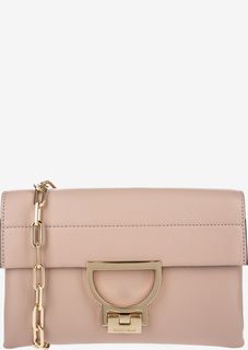 Кожаная сумка с откидным клапаном Arlettis Coccinelle