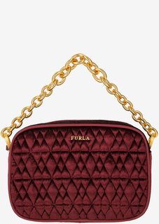 Маленькая текстильная сумка через плечо Cometa Furla