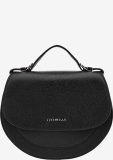 Маленькая кожаная сумка через плечо Mini Bag Coccinelle