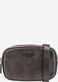 Маленькая кожаная сумка со съемным поясным ремнем Coach