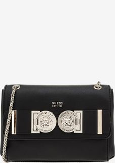 Сумка через плечо с металлическим декором Guess