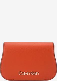 Оранжевая поясная сумка с откидным клапаном Calvin Klein Jeans