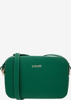 Зеленая сумка через плечо на молнии Liu Jo