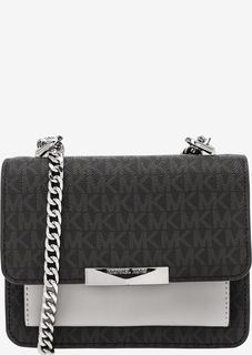 Маленькая сумка с монограммой бренда Jade Michael Michael Kors