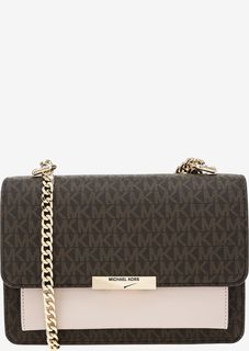 Маленькая сумка с монограммой бренда Jade Michael Michael Kors