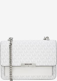 Маленькая сумка с монограммой бренда Jade Michael Michael Kors
