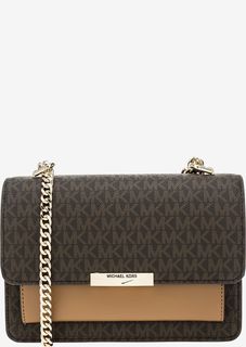 Маленькая сумка с монограммой бренда Jade Michael Michael Kors