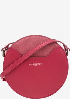 Сумка круглой формы с замшевыми вставками Lancaster
