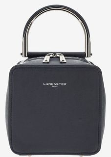 Маленькая кожаная сумка с металлической ручкой Lancaster