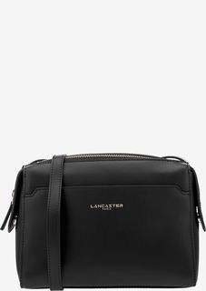 Маленькая кожаная сумка с карманами Lancaster