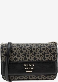 Маленькая сумка через плечо с откидным клапаном Dkny